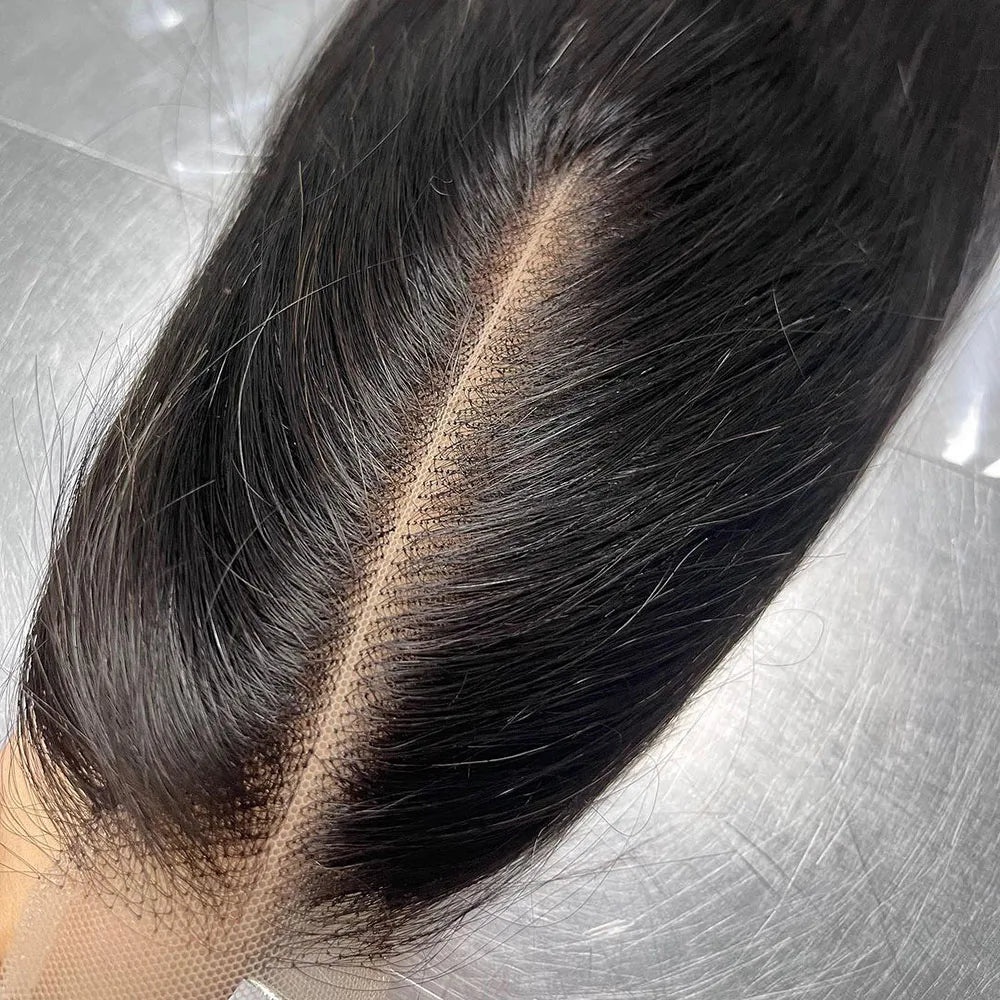 2x6 Lace Closure Peruvian Straight Closure 5x5 100% Human Hair Rtraight 13x4 Lace Frontal Closure 4x4 Natural Color Remy Hair