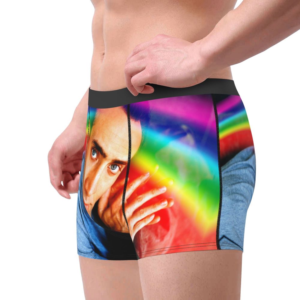 Custom Nicolas Cage Boxer Shorts For Homme 3D Printed Male Nic And His Girls Underwear Panties Briefs Breathbale Underpants
