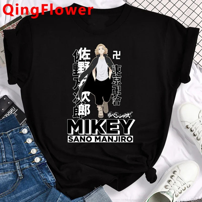 Hot Japanese Anime Tokyo Revengers T Shirt Men Chifuyu Matsuno Graphic Tees Anime T-shirt Unisex Summer Tops Tshirt Male