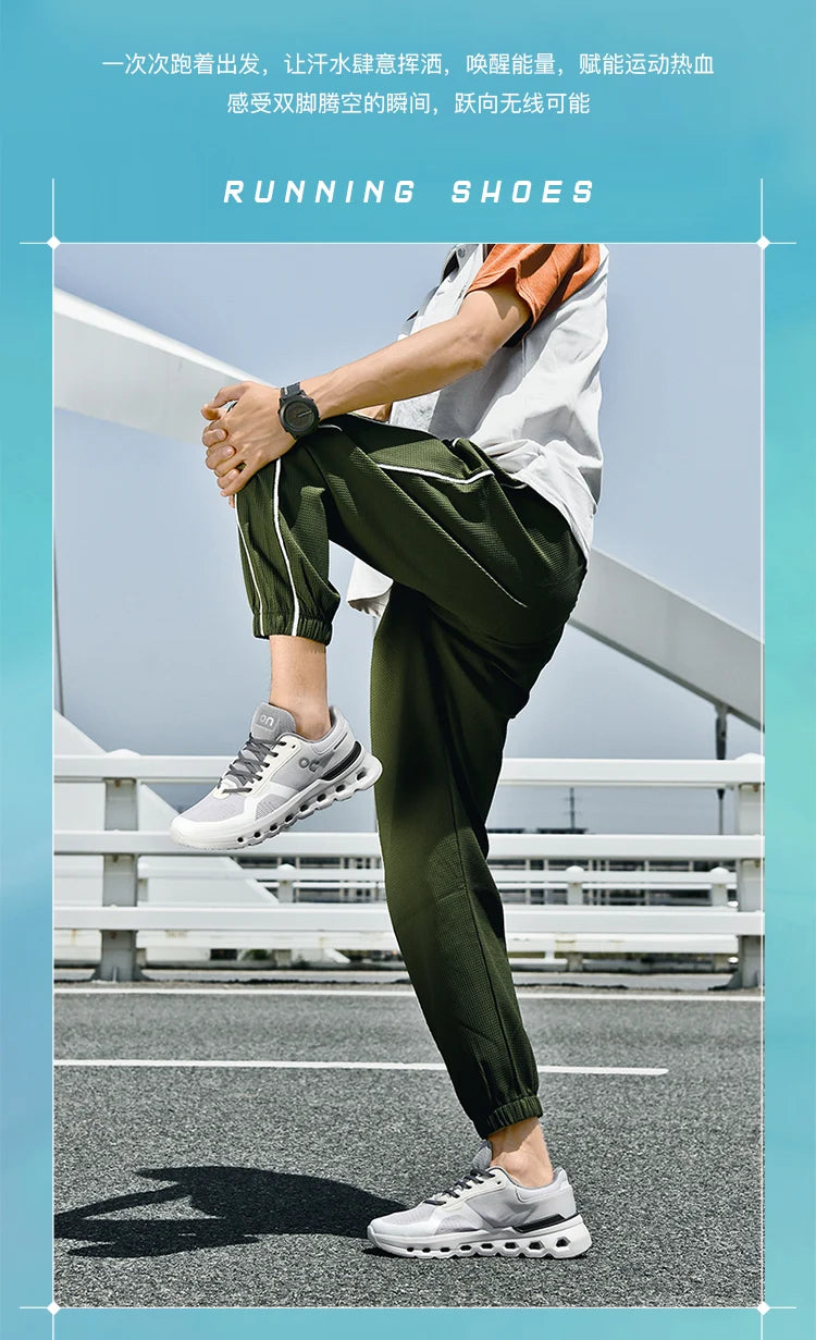 Fashion New 2025 Men Flick Running Shoes Training Mens Sneakers Outdoor Comfy Breathable Lining Hollow Sole Tennis Shoes Yeezy
