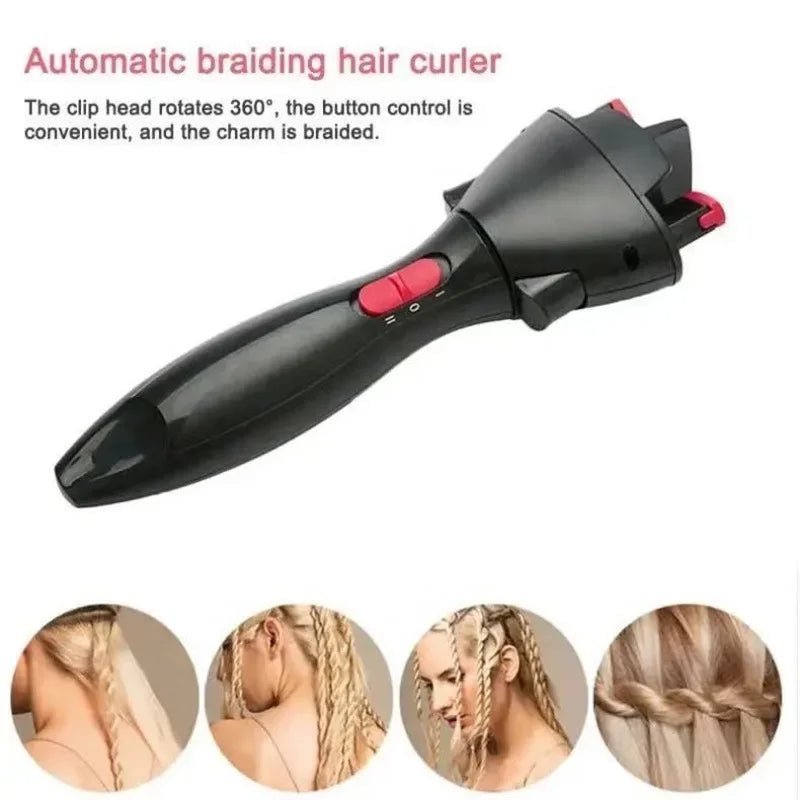 Automatic Twist Braider Knitting Device Electric Hair Braider Hair Braider Machine Braiding Hairstyle Cabello Hair Styling Tools