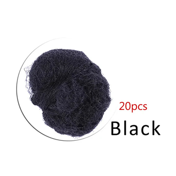 10/20/30 pcs/lot Elastic Nylon Hairnets Five Colors Invisible Hair nets For Package Hair and Wig Cap