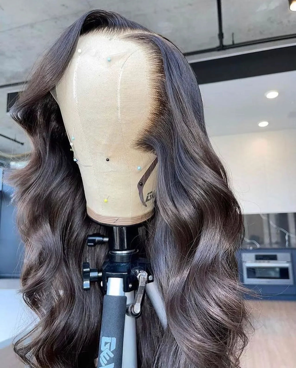 Body Wave Lace Front Wigs Human Hair Pre Plucked 13x4 HD Lace Frontal Wigs Human Hair 200 Density Glueless Wigs