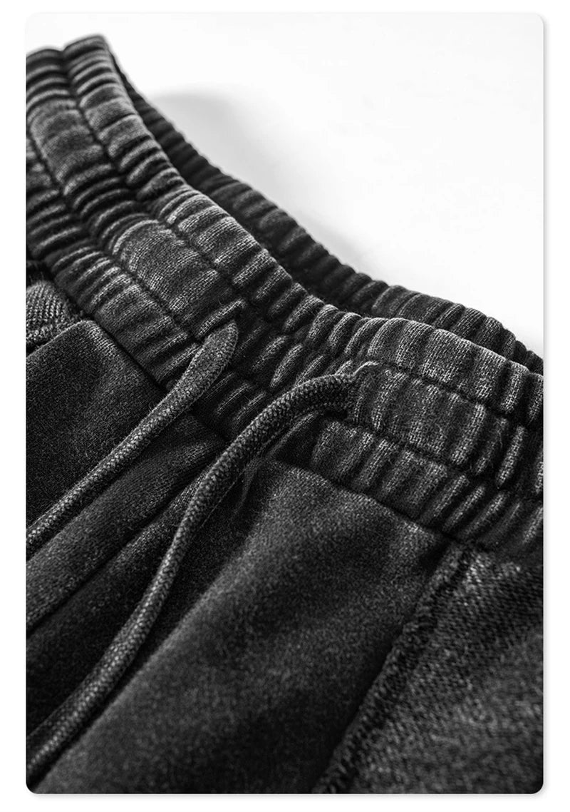 ZODF New 2024 Summer Men Washed Cotton Shorts Unisex Casual Loose 350gsm Comfortable Short Pants Brand Bottoms HY0792