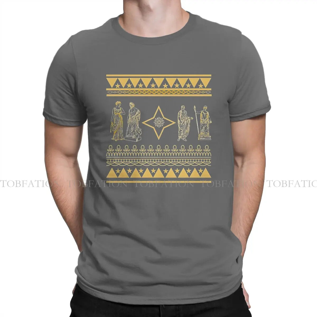 Kalos Ancient Greece Harajuku TShirt Ancient Rome Creative Tops Comfortable T Shirt Male Clothes