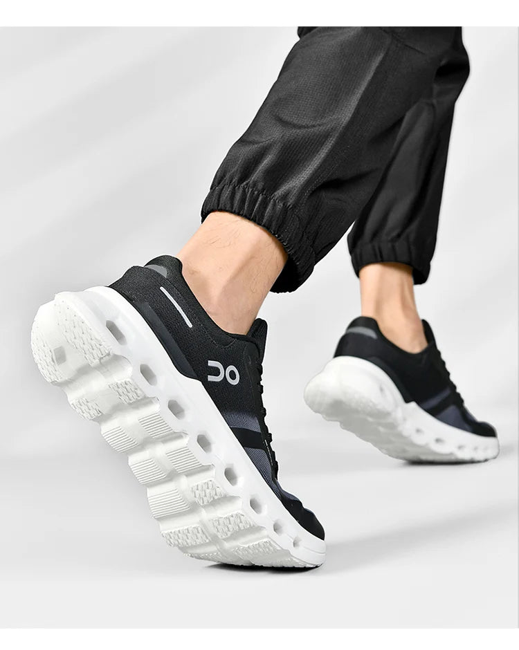 Fashion New 2025 Men Flick Running Shoes Training Mens Sneakers Outdoor Comfy Breathable Lining Hollow Sole Tennis Shoes Yeezy