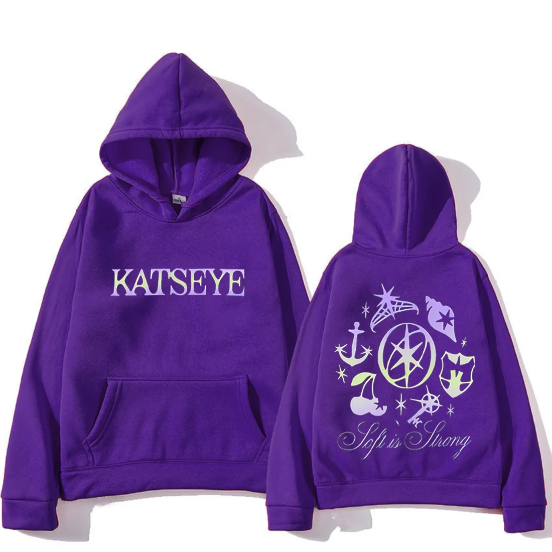 Katseye fashion Hoodie Men Women 2025 oversized Long Sleeve clothing Casual Sweatshirts vintage Unisex Bodywarmer Hood pullovers