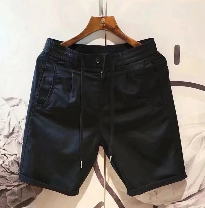 Men's Shorts Sports Beige Cargo Roll Up Male Short Pants Drawstring Korean Style Baggy with Ice Loose Xxl Designer Summer Xl