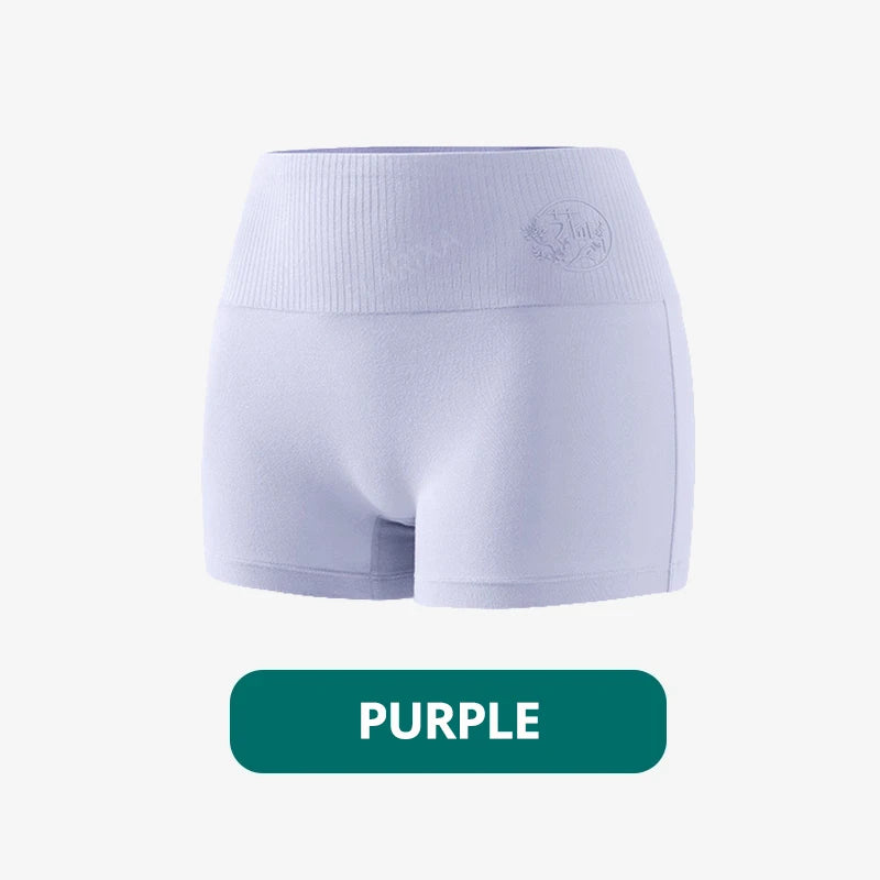 Flarixa 2 IN 1 High Waist Seamless Women Safety Shorts Hips Lift Women's Panties Cotton Boxer Under the Skirt Female Underwear