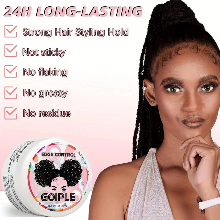 GOIPLE Waterproof Wig Glue Adhesive Extra Hold Melting Spray for Lace Front Hair Wax Stick Edge Control Gel Wig Installation Kit