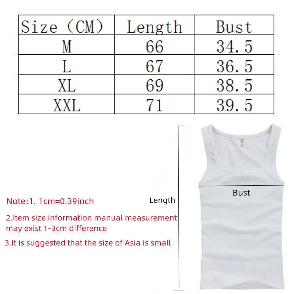 3pcs/Lot Cotton Sleeveless T-shirt Men's And Women's Solid Color Casual Bottoming Shirt Summer Vest Fit Sports Fitness T-shirt