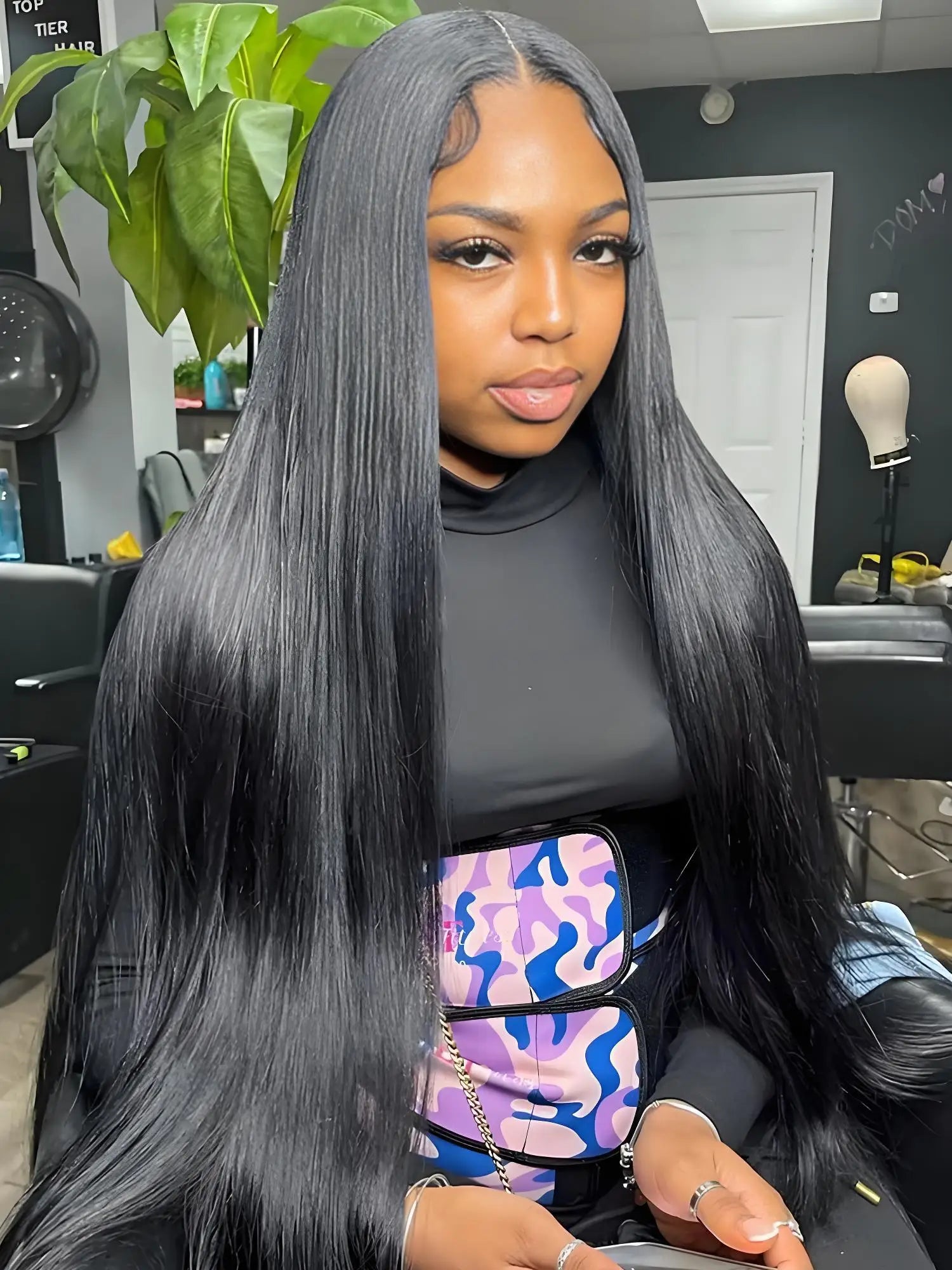 250 Density 13x4 13x6 Hd Bone Straight Transparent Lace Front Wig Human Hair 40 Inch Pre Plucked Lace Front Wigs 100% Human Hair