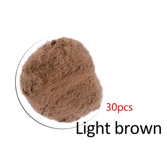 10/20/30 pcs/lot Elastic Nylon Hairnets Five Colors Invisible Hair nets For Package Hair and Wig Cap