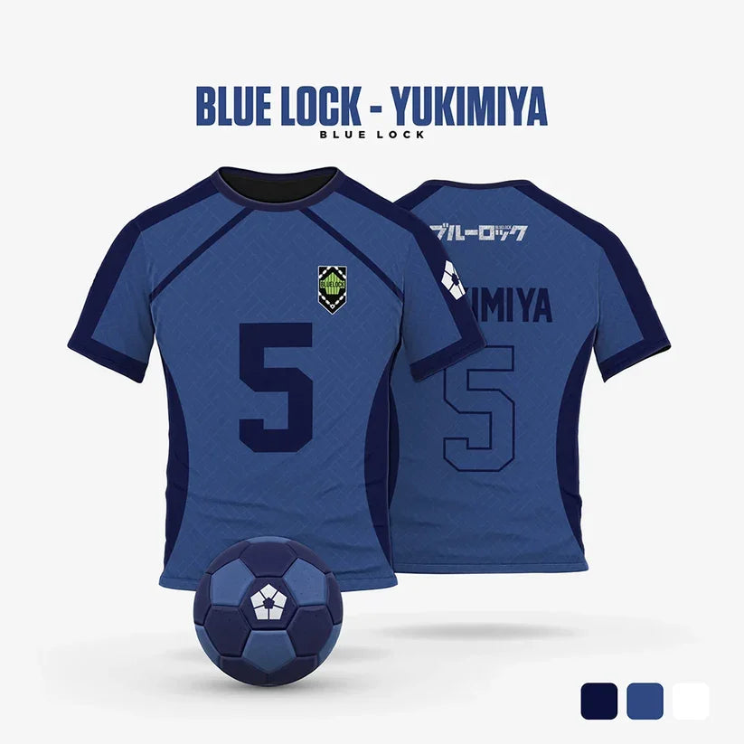 Anime Blue Lock Jersey 3D Print Nagi Soccer T-Shirts Men Women Short Sleeve Sports Tee Y2k Top Harajuku Cosplay Football t shirt