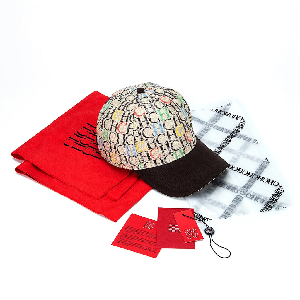 CH Unisex Fashion Trend High Quality Letters Printed Design Niche Brands Fashion Casual Baseball Cap Cap