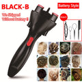 360 Degree Rotating Automatic Hair Braider Machine Two Strand Twist Braid Maker Electric Hair Styling Tool for Women Girls