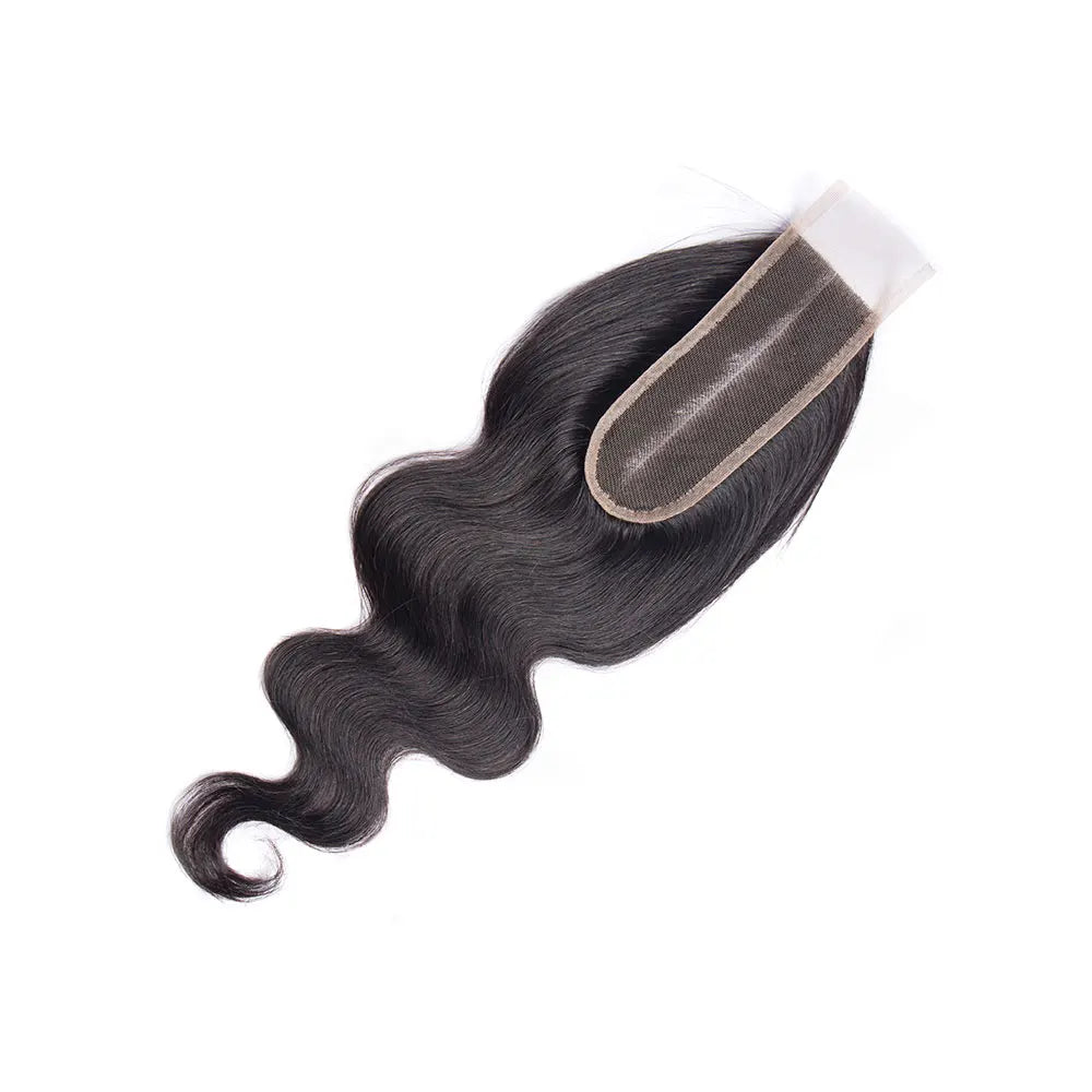 2x6 Human Hair Closure  12-26 inch  Body Wave 2x6 Lace Closure for Women Transparent Kim Lace Closure Human Hair Extensions