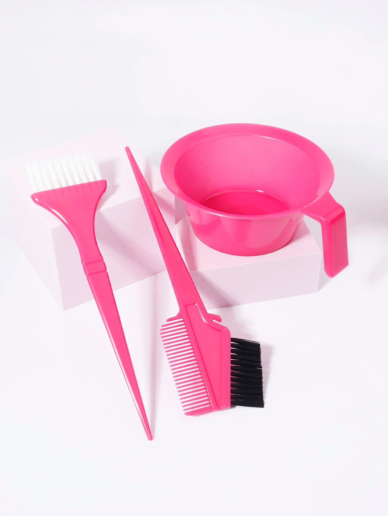 3pcs hair dye set, professional hair dye brush, hair dye bowl,  suitable for hair salons, special for real hair wigs