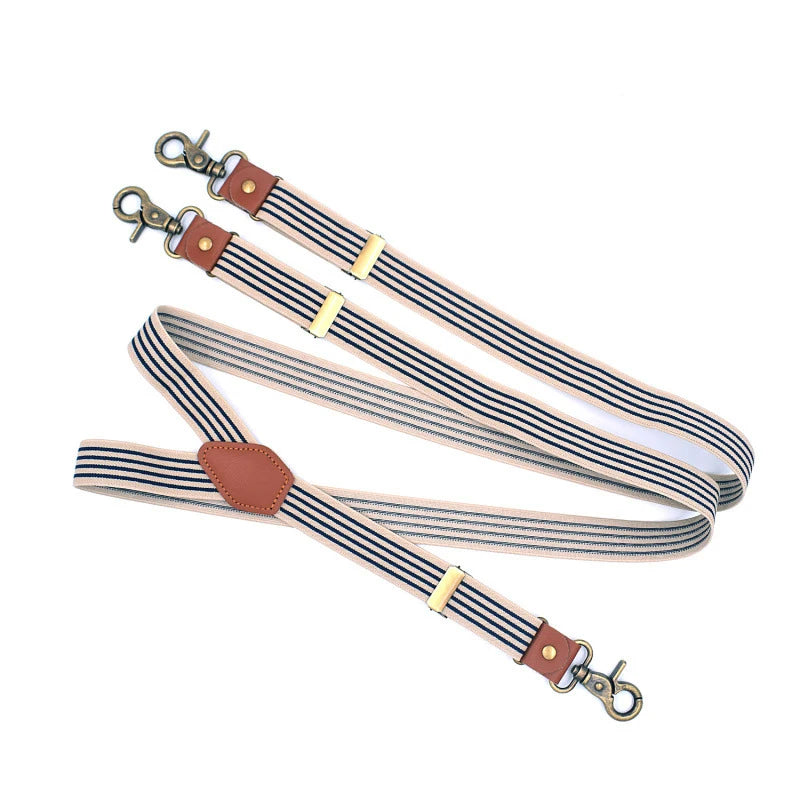 Vintage Men's Suspenders New 3 Hooks Suspenders Man For Pants Casual Mens Trouser Suspenders Fashion Adjustable Braces