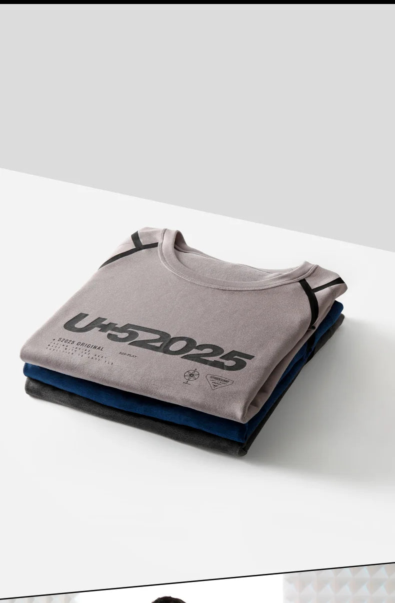 52025 Premium Warm Thermal Underwear – Fleece-lined, Stylish with Superior Warmth. Advanced Insulation & Supreme Comfort